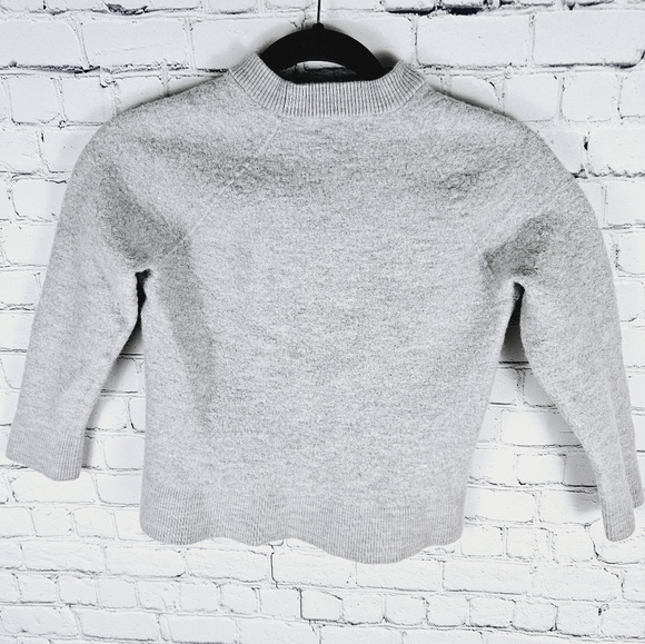 BR STANDARD | boiled wool mock neck sweater - Picture 2 of 6